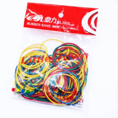 Colored rubber band