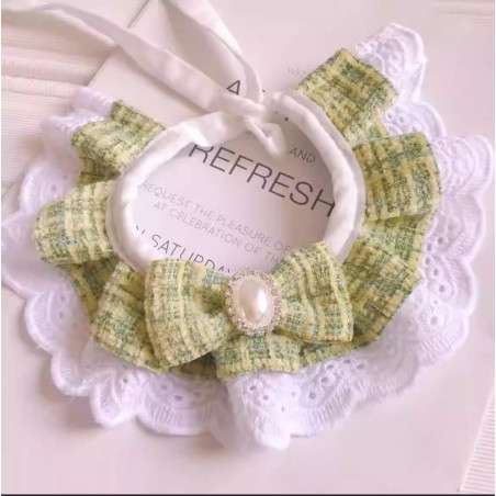 Fabric cat collar 