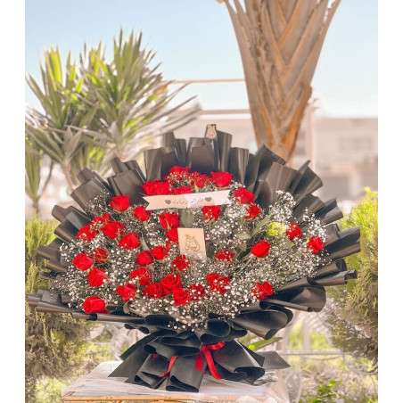 48 Red Rose bouquet