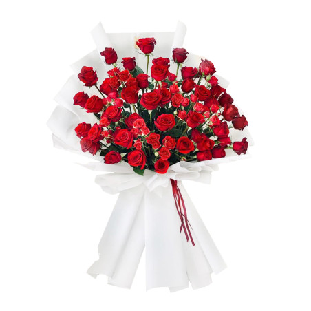 45 Red Rose Bouquet