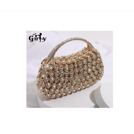   Gold evening bag