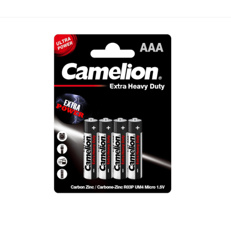 بطارية  CAMELION AAA4 SUPER HEAVY DUTY