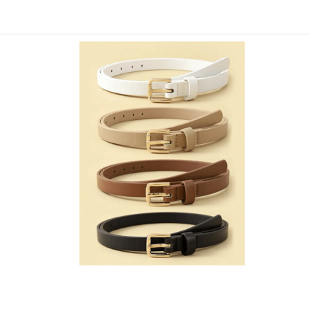 Leather Belt Set