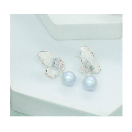 Zircon earrings