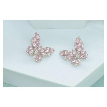 Zircon earrings