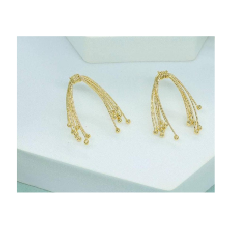 Zircon earrings