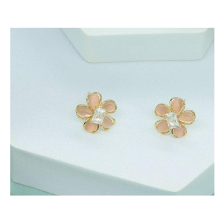 Zircon earrings