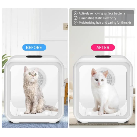 Small Pet Drying Box for Cats and Dogs
