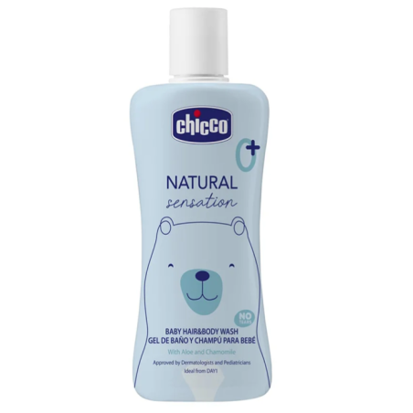 BABY HAIR & BODY CLEANSER NAT SENS   Chicco