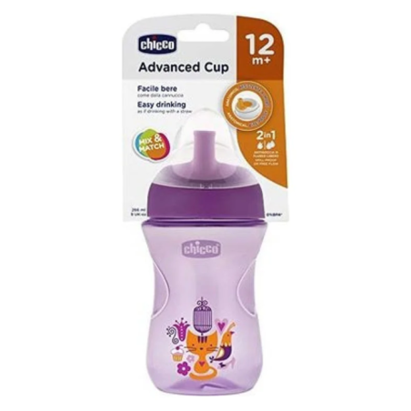 Baby cup with straw Chicco