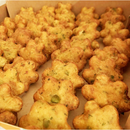 Fried vegetable bread (50...