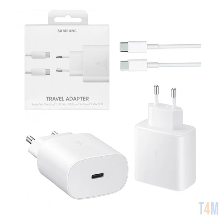 Power adapter + charging cable  Samsung