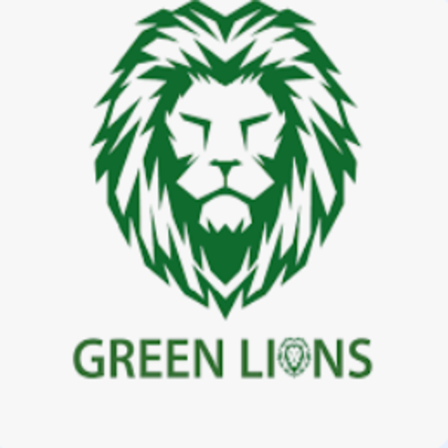 Green lion